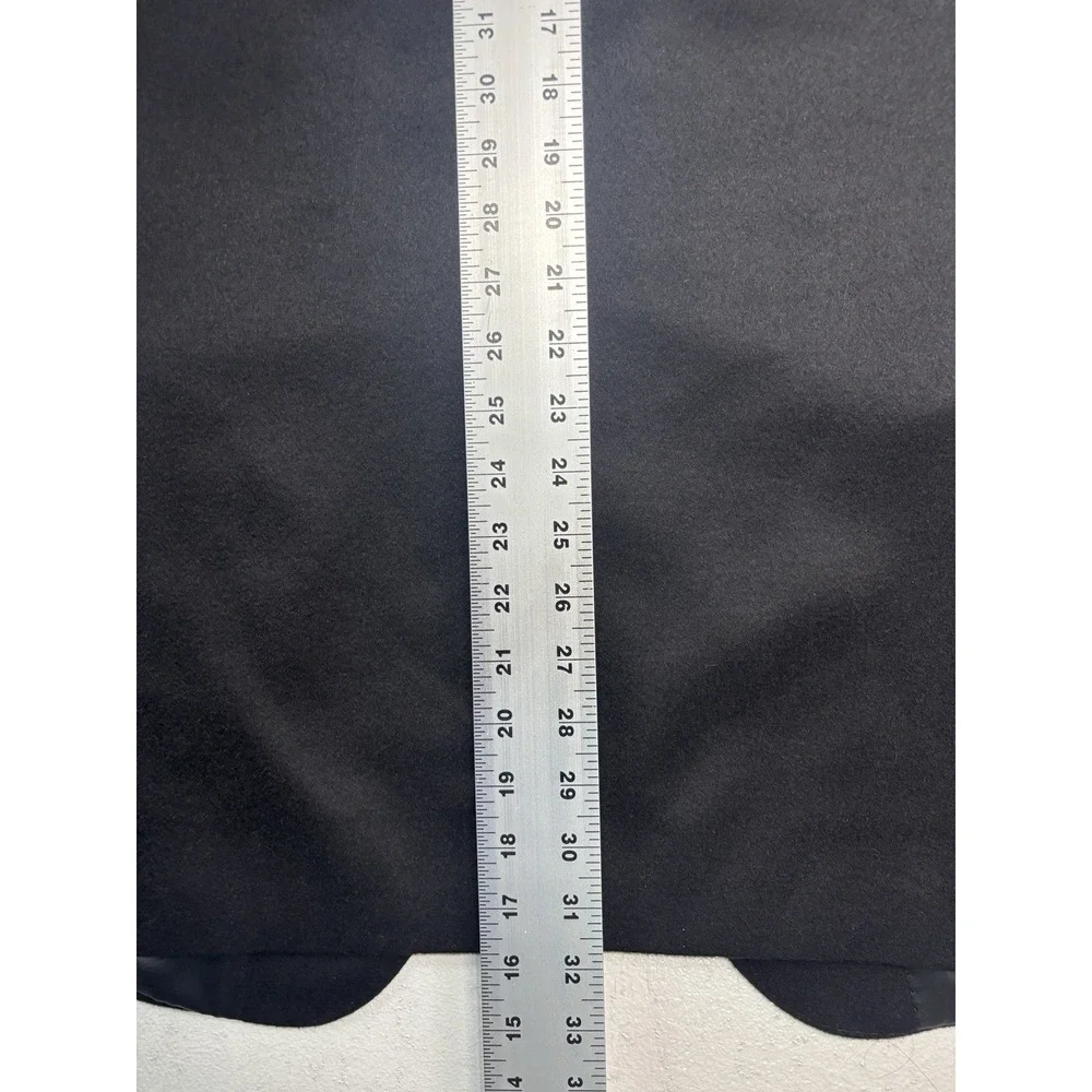 Frank Stella New York 44L Black 100%‎ Cashmere Blazer Jacket Sport Suit Coat